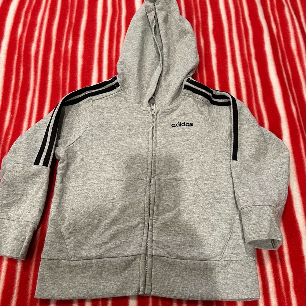 Full Zipp Adidas Jacket Toddler Boy 3T